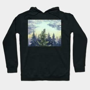 bird over the forest Hoodie